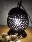 Handicraft Coconut Shell Mangosteen Fruit Carved Indoor/Outdoor Décor Lamp Shade.