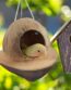 Bird feeder, Bird house, Natural Coconut shell bird nest Handmade, squirrel house for the outdoors, bird cage,