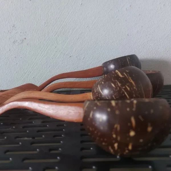 Coconut Shell Ladle Water Dipper Handicraft Natural Wooden