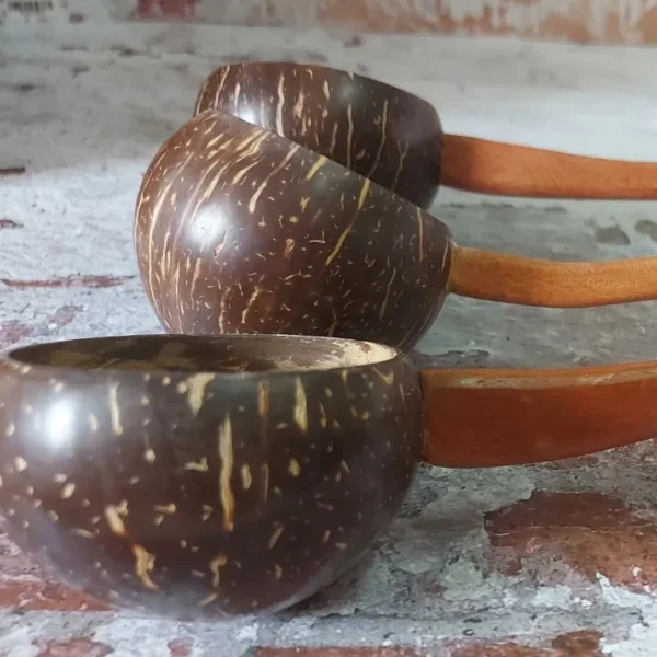 Coconut Shell Ladle Water Dipper Handicraft Natural Wooden